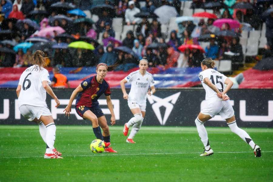 Lance del Barça-Real Madrid de LaLiga F de la temporada pasada
