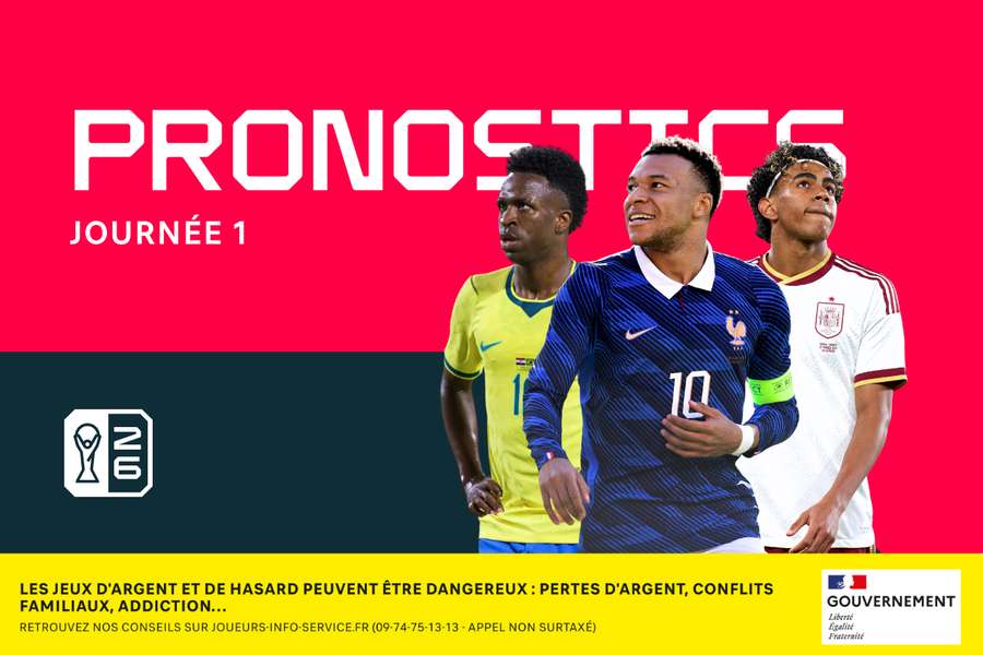 Coupe du monde 2026 : pronostics, meilleurs paris et cotes (1ère journée) Coupe du monde 2026 : pronostics, meilleurs paris et cotes (1ère journée)