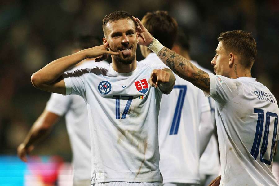 Haraslín dal v Moldavsku čtvrtý gól Slovenska. Haraslín dal v Moldavsku čtvrtý gól Slovenska.