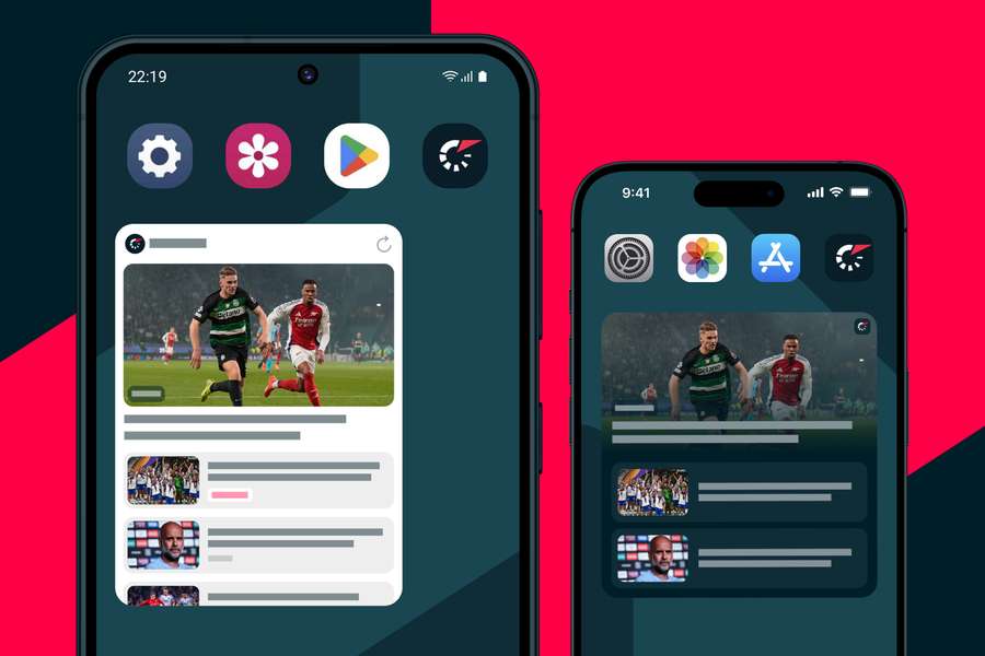 Nejdůležitější sportovní novinky vždy na očích. Přidejte si na mobilu Livesport widget