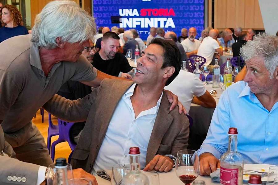 Rui Costa no aniversário da Fiorentina Rui Costa no aniversário da Fiorentina