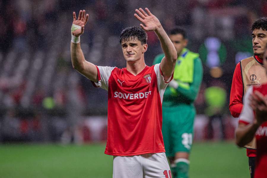 Pau Victor é o melhor marcador do SC Braga em 2026/27, tendo seis golos apontados Pau Victor é o melhor marcador do SC Braga em 2026/27, tendo seis golos apontados