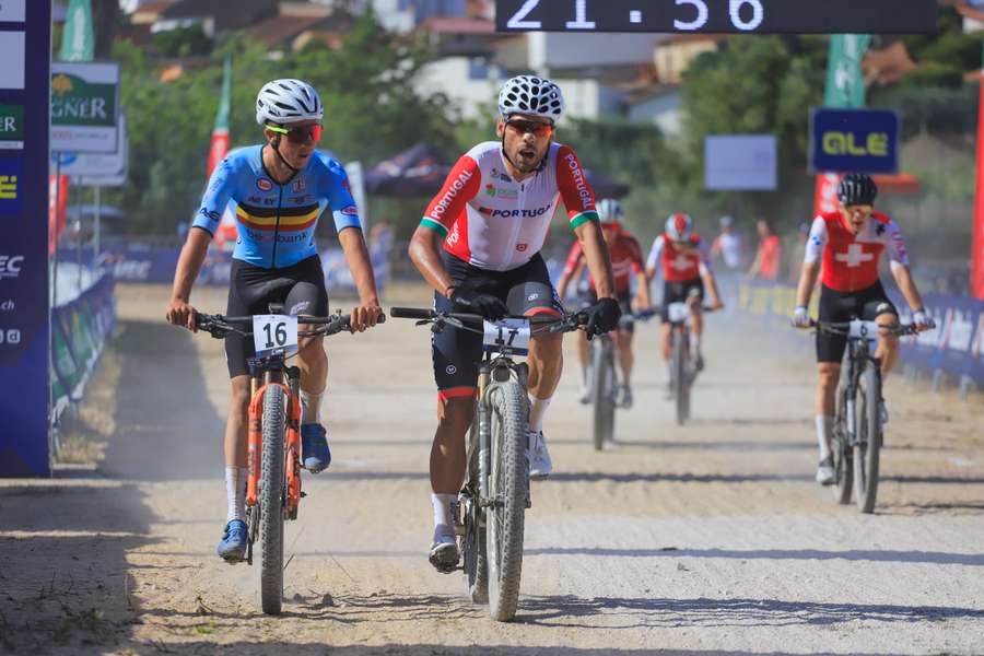 Na prova de juniores masculinos de XCC, Rafael Sousa conseguiu o sexto lugar