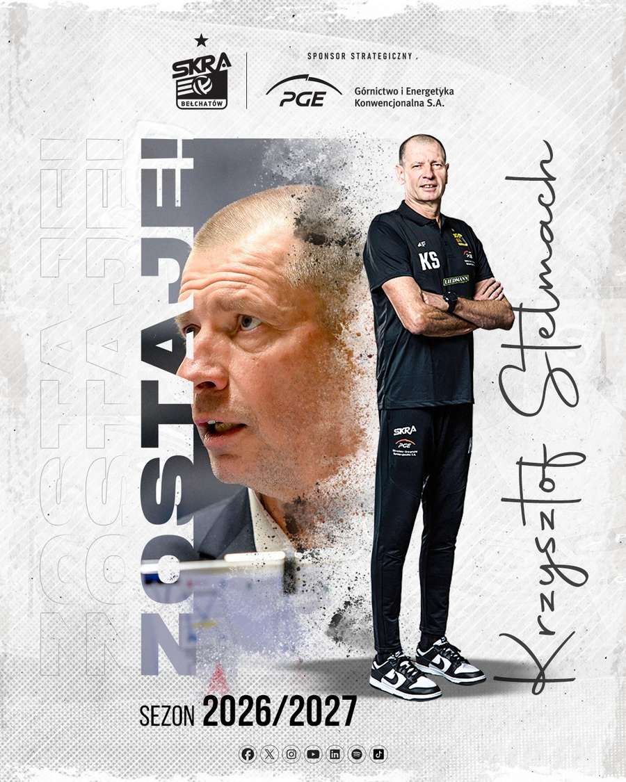 Krzysztof Stelmach - umowa przedłużona na kolejny sezon