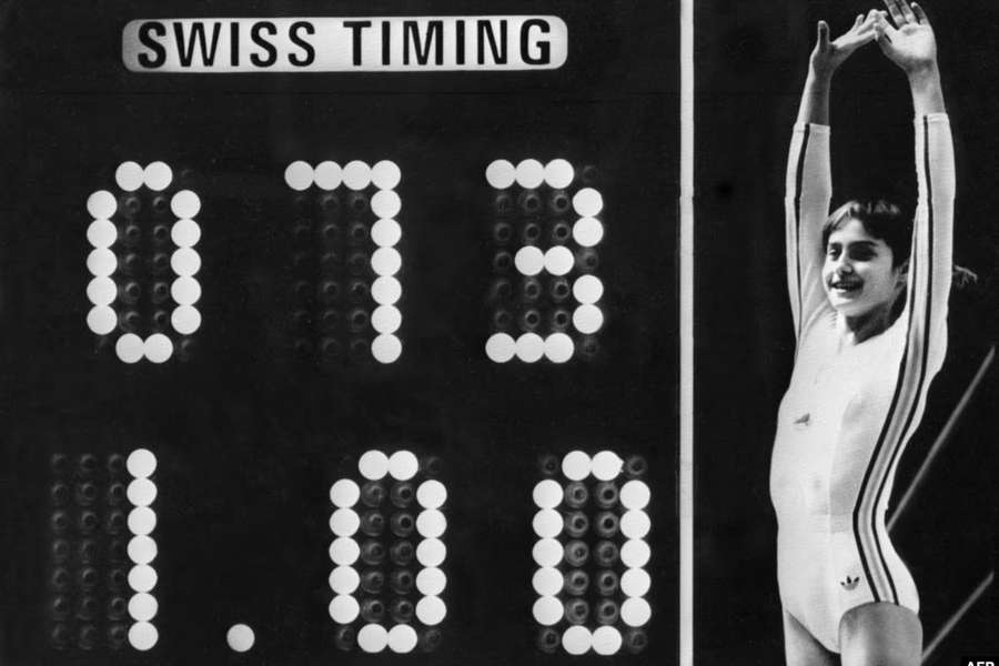 Nadia Comaneci foi a figura destes Jogos Olímpicos Nadia Comaneci foi a figura destes Jogos Olímpicos