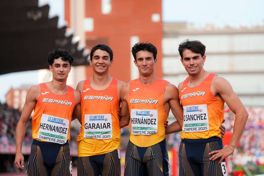 La decepción más grande: el relevo español de 4x100 es descalificado y se queda sin el oro