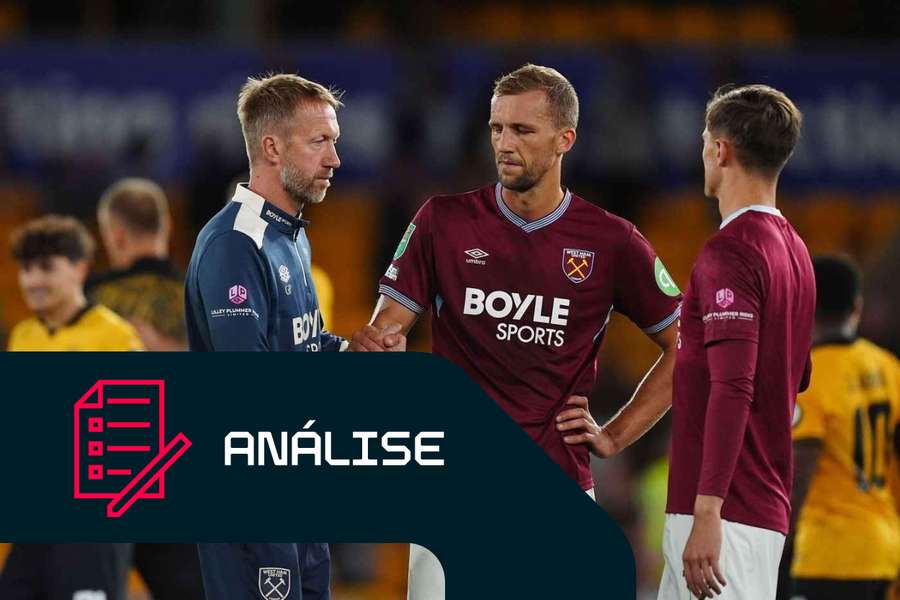 Graham Potter, treinador do West Ham