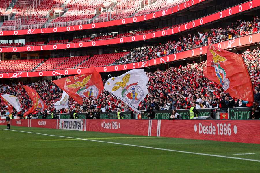 Feminino: Benfica anuncia dérbi frente ao Sporting na Luz a 1 de fevereiro