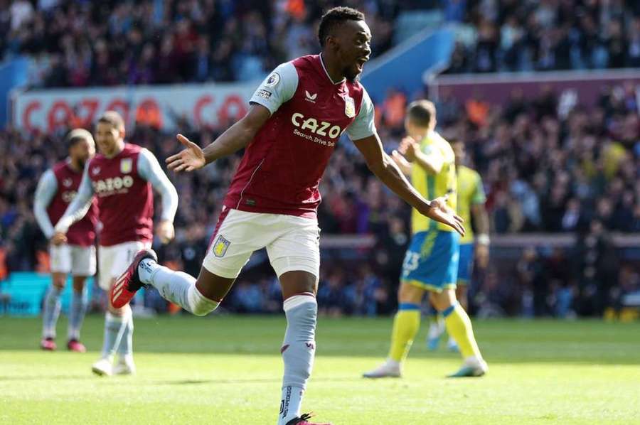 Bertrand Traore gave Aston Villa the lead shortly after half-time