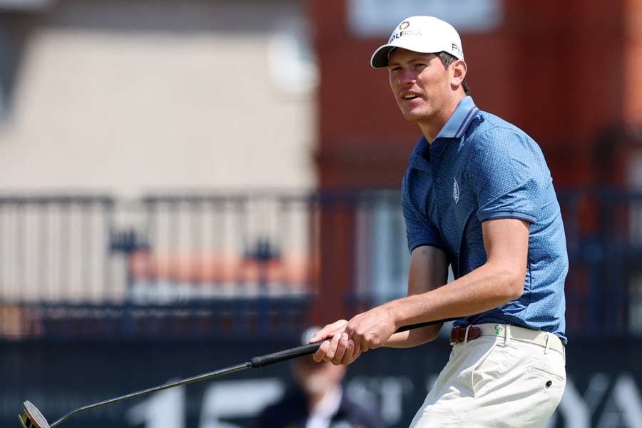 Lamprecht made a stunning start to the Open