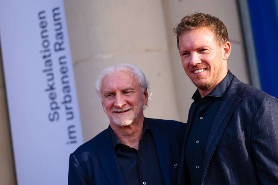 Julian Nagelsmann si spoluprácu s Rudim Völlerom užíva.