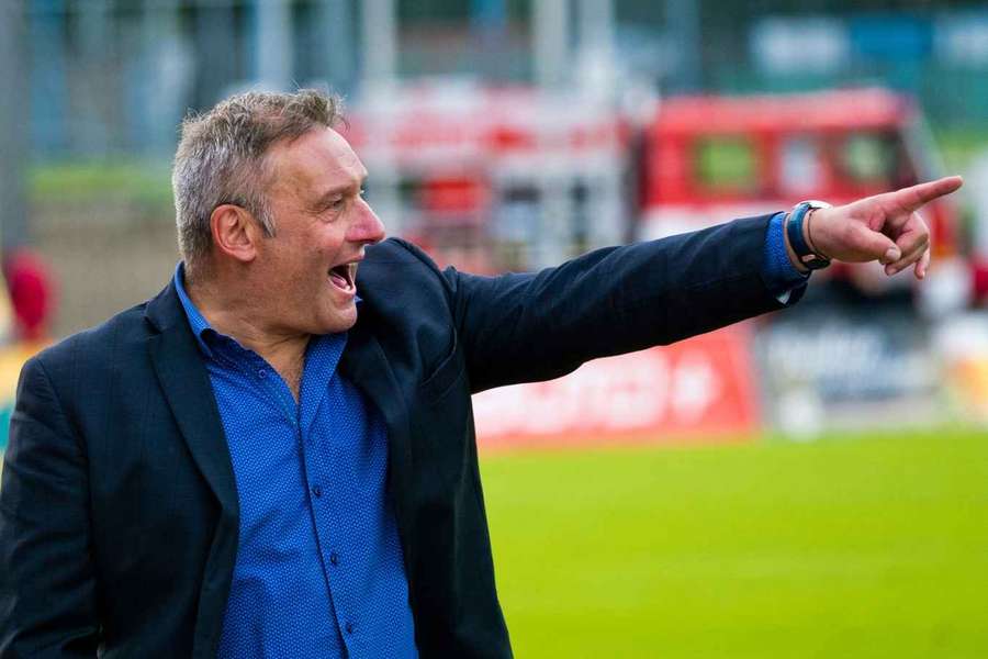 Trenér druholigového Ústí nad Labem Svatopluk Habanec