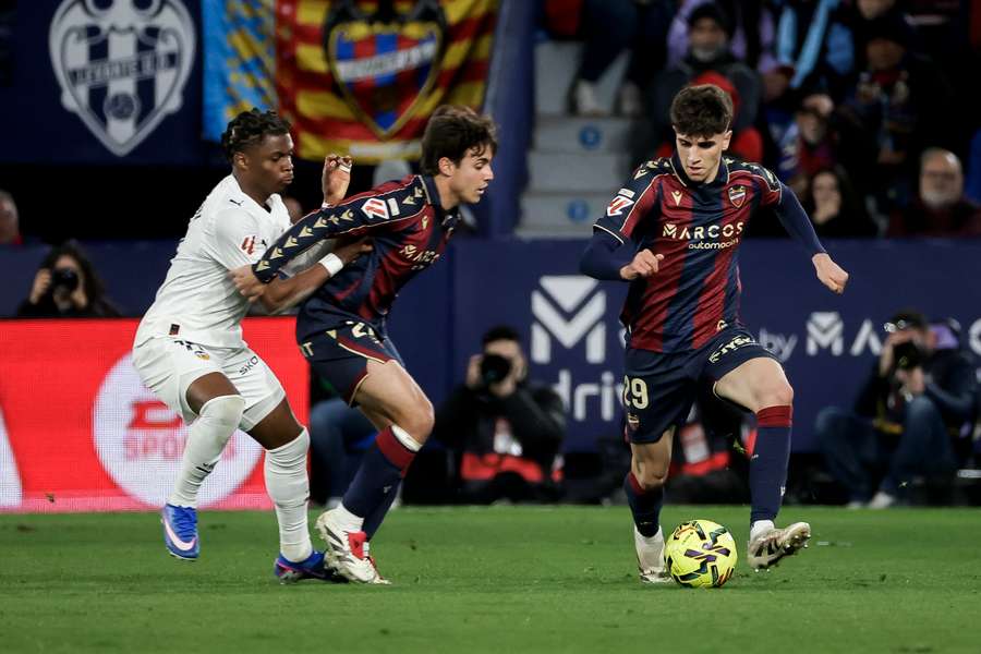 Nacho Pérez, debutante en LaLiga 