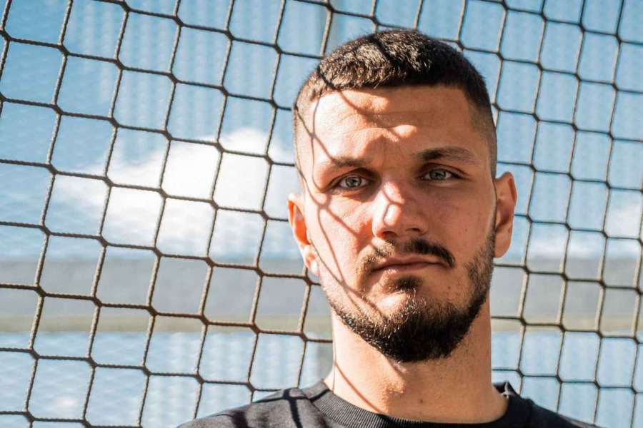 Defenzivní opora Hradce Králové Filip Čihák