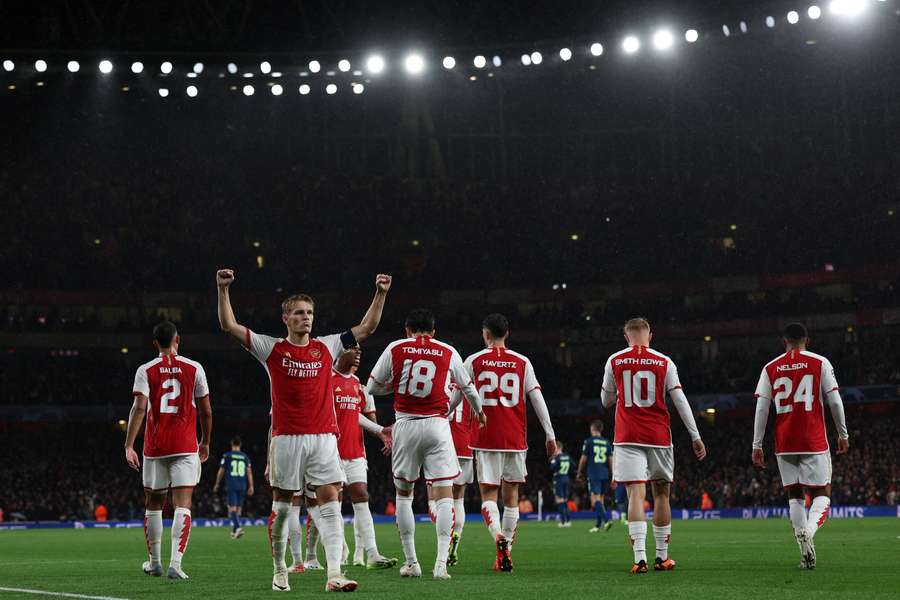 Arsenal skilte PSV ad og sejren på 4-0 var ikke et mål for lille