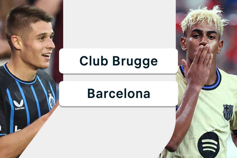 Club Bruges - Barcelone