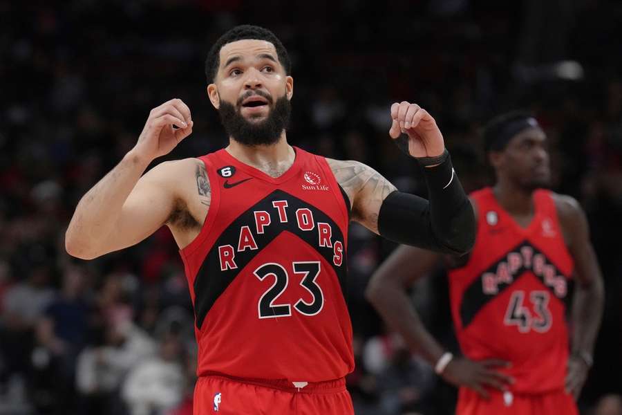 Fred VanVleet nastřílel 35 bodů a dovedl Toronto k další výhře.