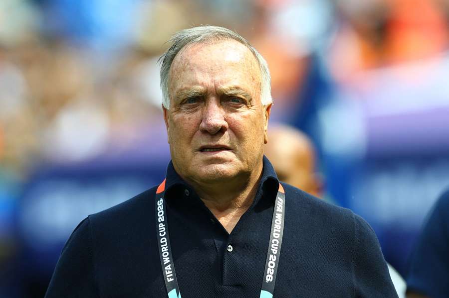 Dick Advocaat during the World Cup