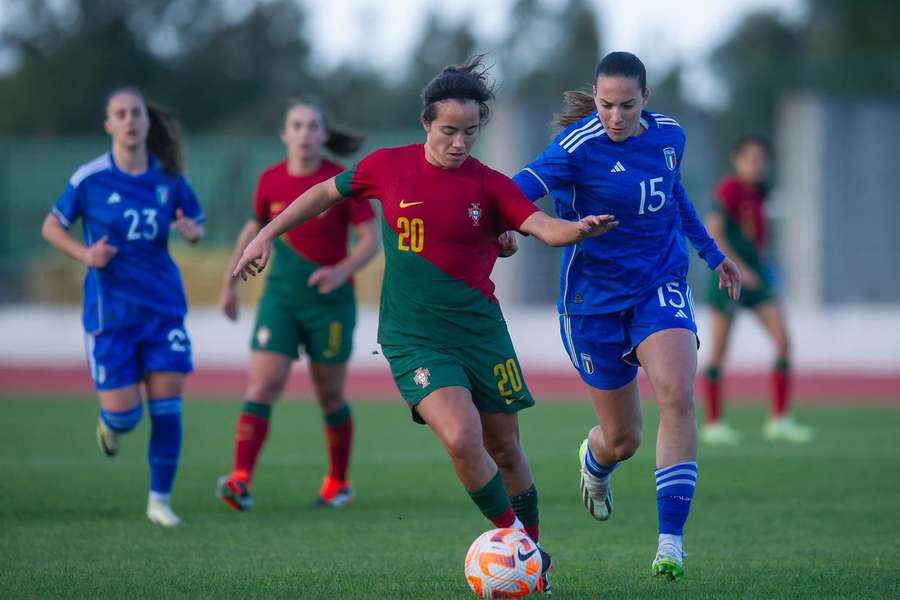 Ana Teles representou as seleções jovens de Portugal