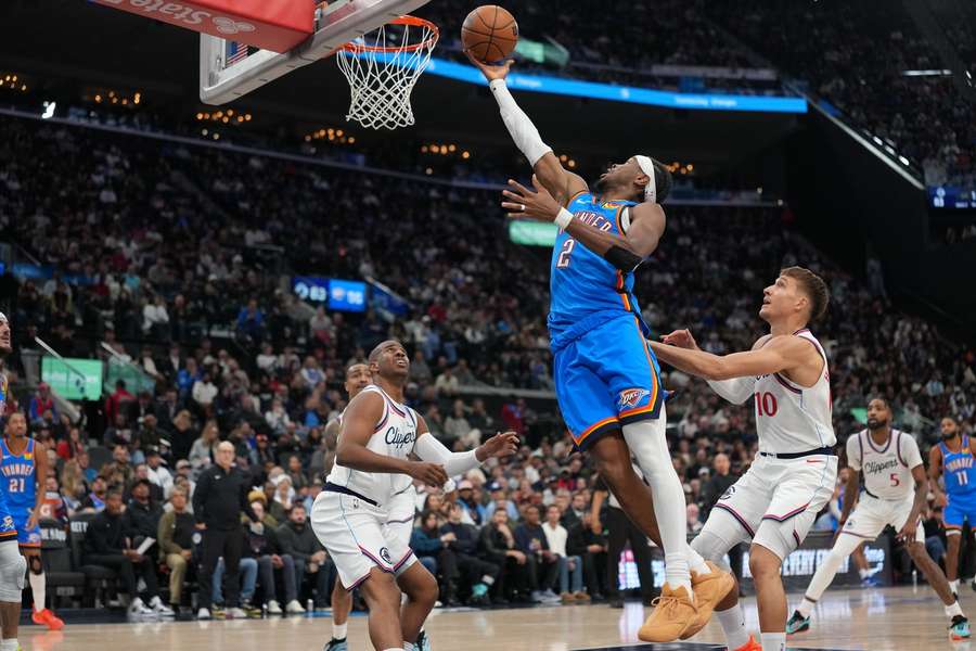 Gilgeous-Alexander opäť potiahol svoje mužstvo.