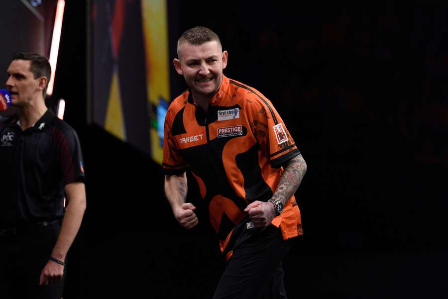Nathan Aspinall is set to defend his title