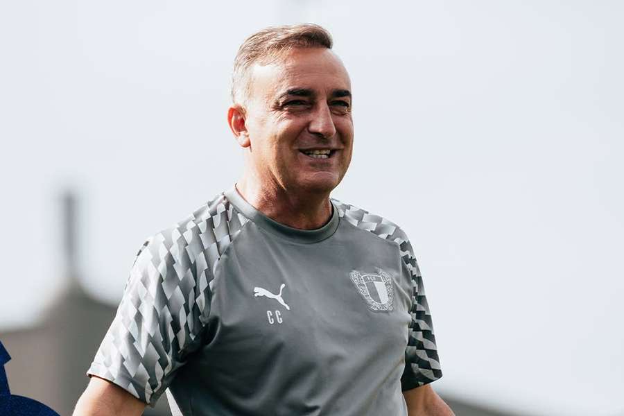 Carlos Carvalhal, treinador do Famalicão Carlos Carvalhal, treinador do Famalicão