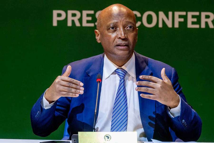 Prezident Africké fotbalové konfederace (CAF) Patrice Motsepe.