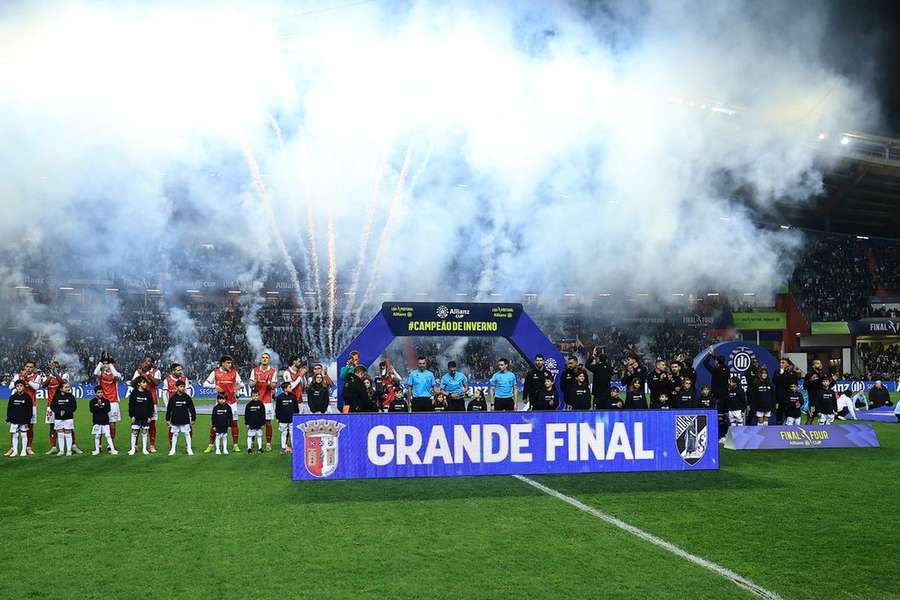 Vitória SC venceu SC Braga por 2-1 na final da Taça da Liga