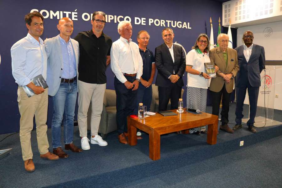 Cecília Carmo apresentou o livro no Comité Olímpico de Portugal