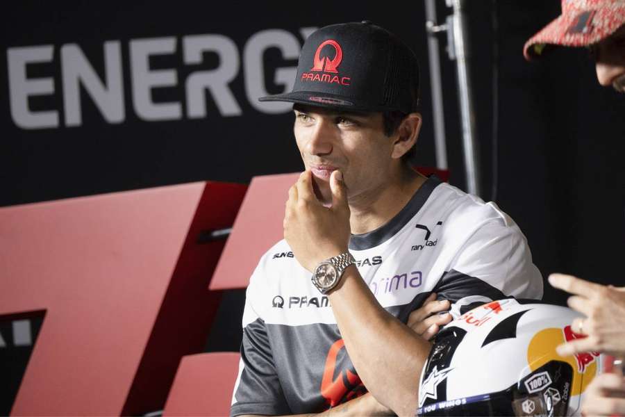 Jorge Martín, primero en los libres del GP de Silverstone