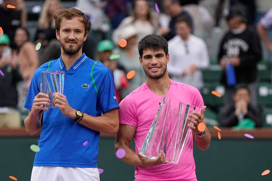 Finalisti turnaja v Indian Wells. 