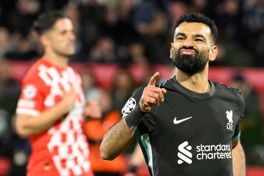 Mohamed Salah schoss das einzige Tor des frühen Abends.