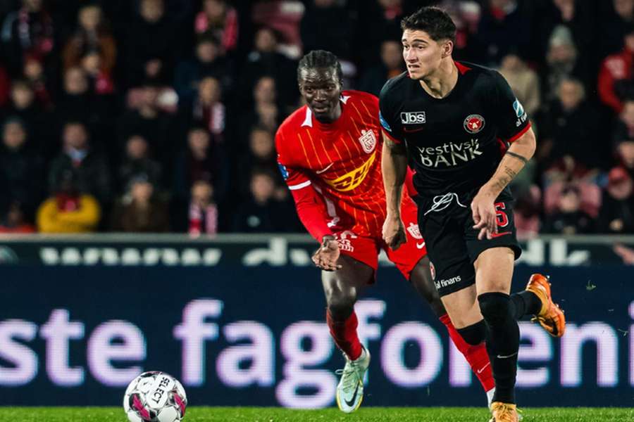  Midtjylland não saiu do nulo frente ao líder Nordsjaelland