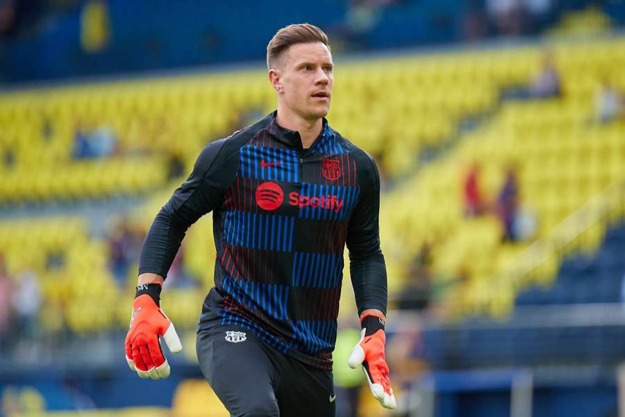 Ter Stegen lesionou-se no último jogo da LaLiga, contra o Villareal