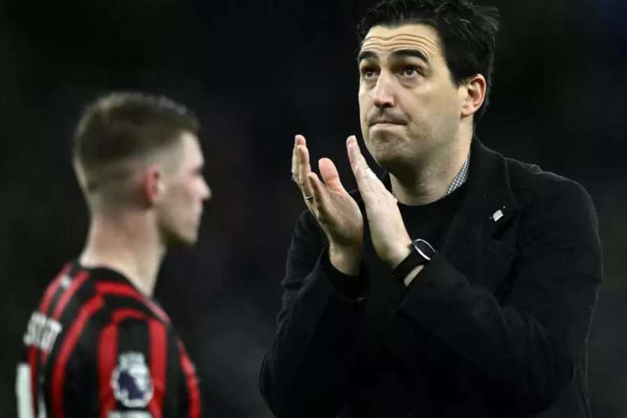 Andoni Iraola, treinador do Bournemouth