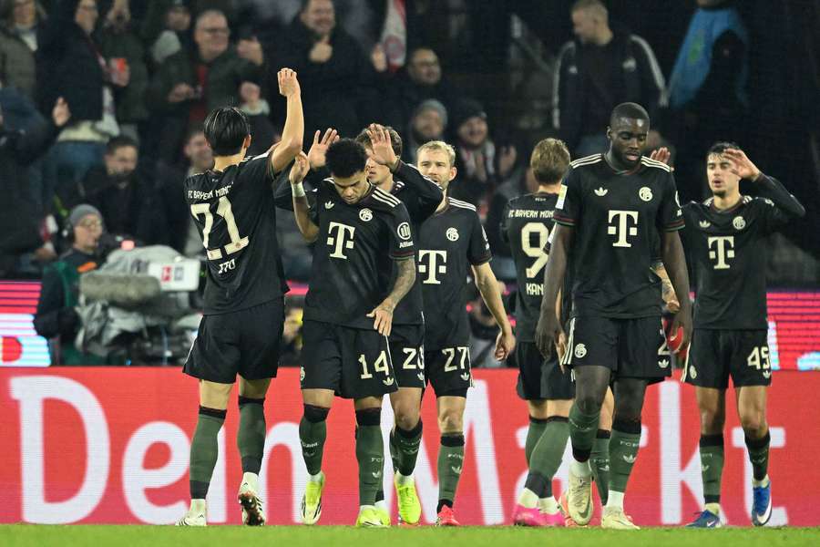 Die Bayern kamen nach Rückstand in der ersten Halbzeit zurück