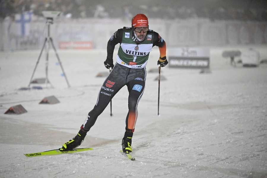 Johannes Rydzek beim Weltcup in Kuusamo.