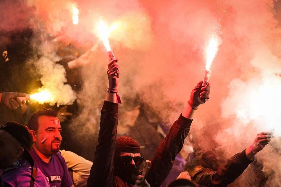 Les supporters de Toulouse la saison dernière.