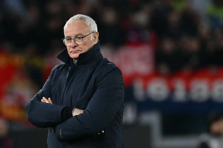 Claudio Ranieri, treinador da Roma