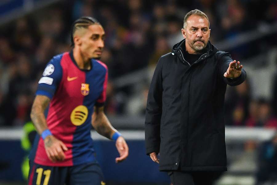 Hansi Flick says people "have to take care" of referees