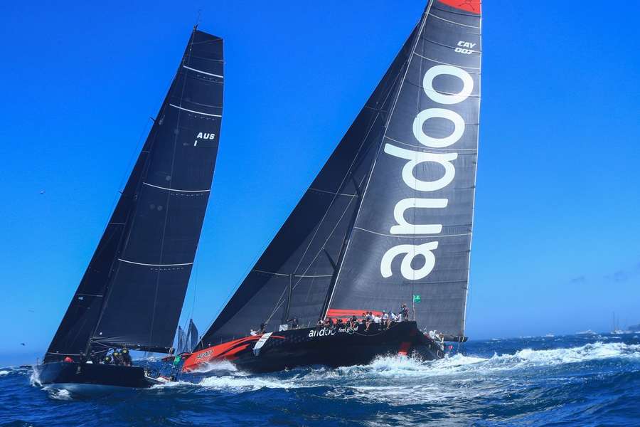 Andoo Comanche racing down the New South Wales coast