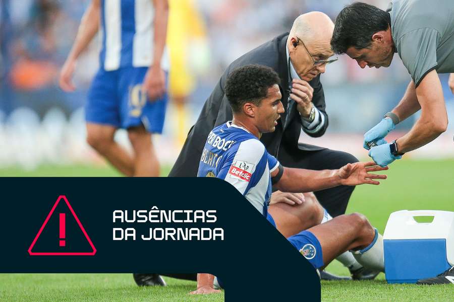 Alberto Costa é baixa certa nos dragões