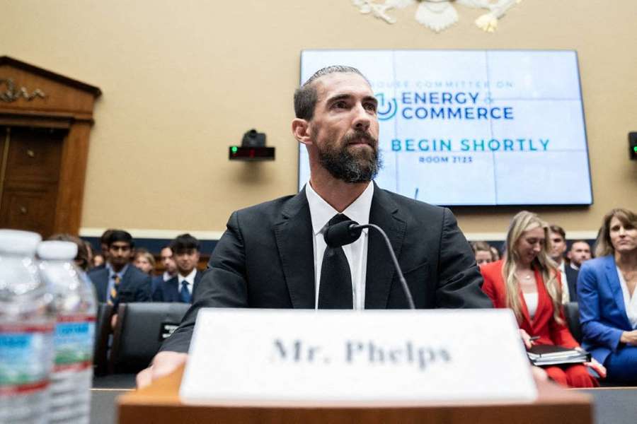 Phelps ce mardi à Washington.