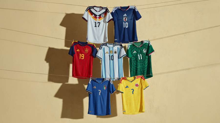 Camisetas de Adidas para el Mundial de 2026