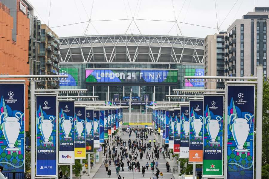 Finále 2024 hostí londýnské Wembley.