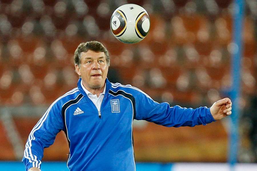 Otto Rehhagel na MS 2010.