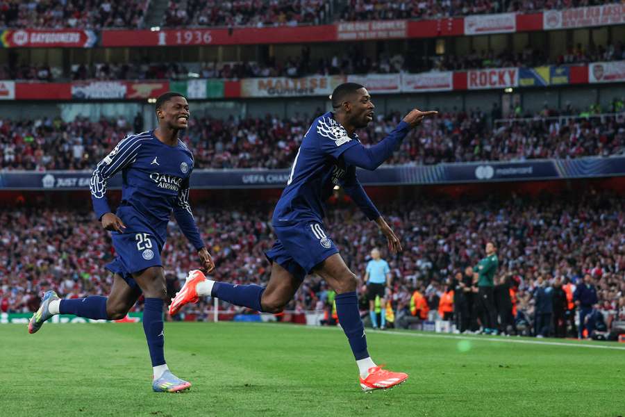 Dembélé foi mais uma vez decisivo para o PSG Dembélé foi mais uma vez decisivo para o PSG