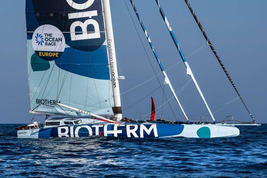 Le voilier Biotherm le 20 août dernier.
