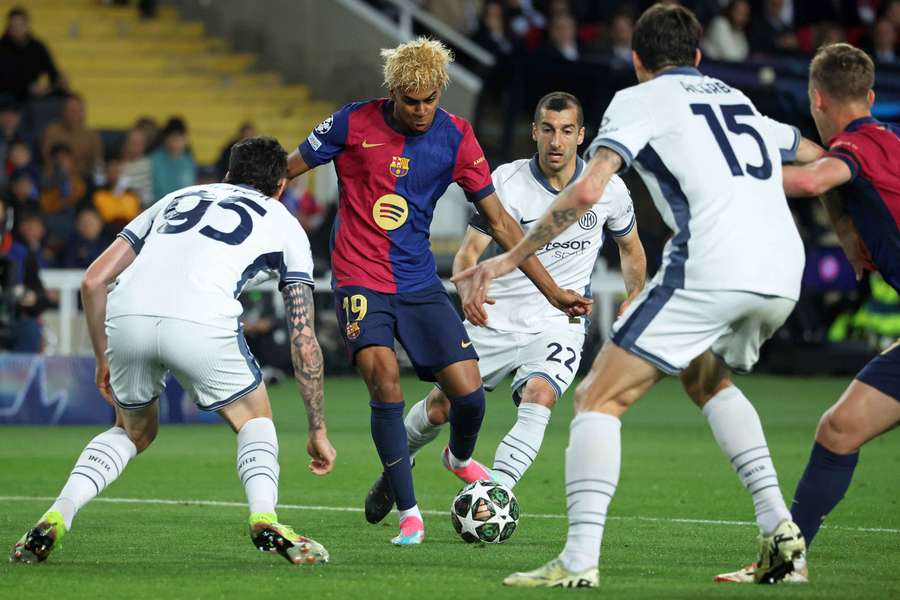 Barcelona's Lamine Yamal has been in unstoppable form