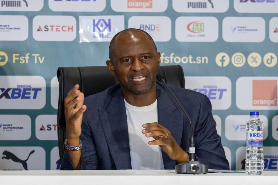 Patrick Vieira is at the helm of Senegal Patrick Vieira is at the helm of Senegal